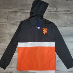 New Fanatics MLB San Francisco Giants Iconic Light Windbreaker